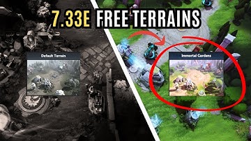 How To Change Terrain for FREE in Patch 7.33e | Dota 2