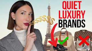 Top Quiet Luxury Brands Everyone is wearing in Paris