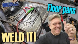 Watch How Easily the Floor Pan Welds Up