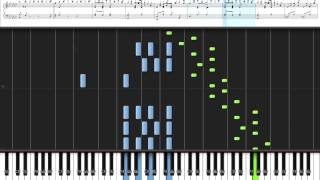 Jay Chou Piano Battle 1 (100%) on Synthesia
