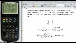 Scientific Notation in TI83