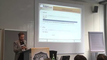 TROOPERS14 - Injecting evil code in your SAP J2EE systems - Alexander Polyakov & Dimitry Chastuhin