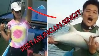 BIKIN GAGAL FOKUS MANCING BERSAMA CEWEK CANTIK