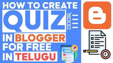 How To Add Quiz In Blogger In Telugu | Unlimited Quizzes Generator In Telugu | Make Quiz Easy Telugu