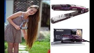 مكواة الشعر بيبي ليس ايونك تيتانيوم سيراميك بالبخار    hair iron babyliss