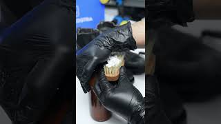 Siyah Deri Bot Ayakkabı Temizleme Online Lostra