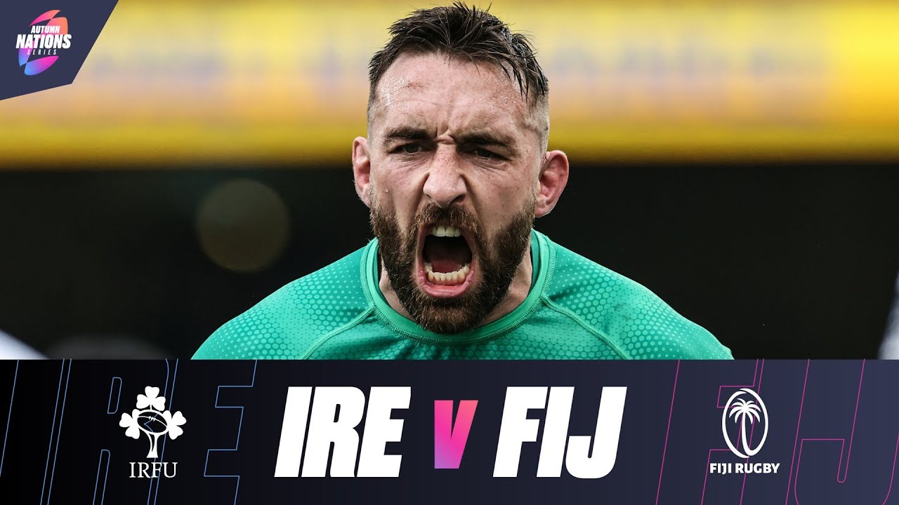 EXTENDED HIGHLIGHTS Ireland v Fiji Autumn Nations Series