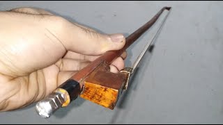 DIY 51 Gram Violin Bow From Broom Handle And Fishing Lin