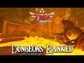 Ranking the Dungeons of The Legend of Zelda: Skyward Sword from Worst to Best