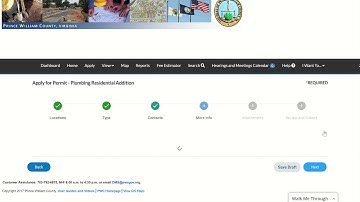 ePortal – Applying for a permit off of a Master Building Permit