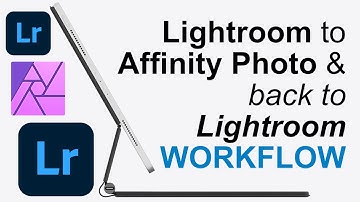 iPad Lightroom to Affinity Photo and back to Lightroom Raw/Lossless Photo Workflow. iPad Pro 2020