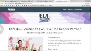 Louisiana Guidebooks Tutorial
