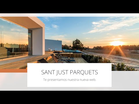 Así es la nueva web de Sant Just Parquets