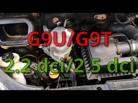 G9U G9T 2.2 dci 2.5 dci CAR DOES NOT START AFTER TIMING BELT CHANGE!? WHY? SHORT INSTRUCTIONS