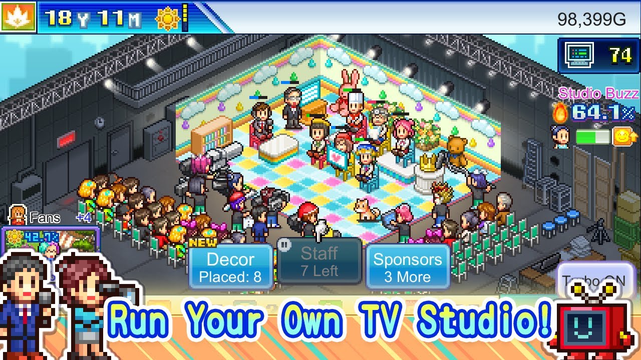 TV Studio Story MOD APK cover