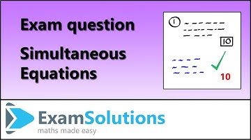 Intersection of graphs : C1 OCR January 2012 Q9(iii) : ExamSolutions Maths Revision