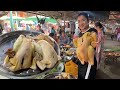 Pregnancy mom buy big chicken for cooking - Yummy roasted chicken recipe