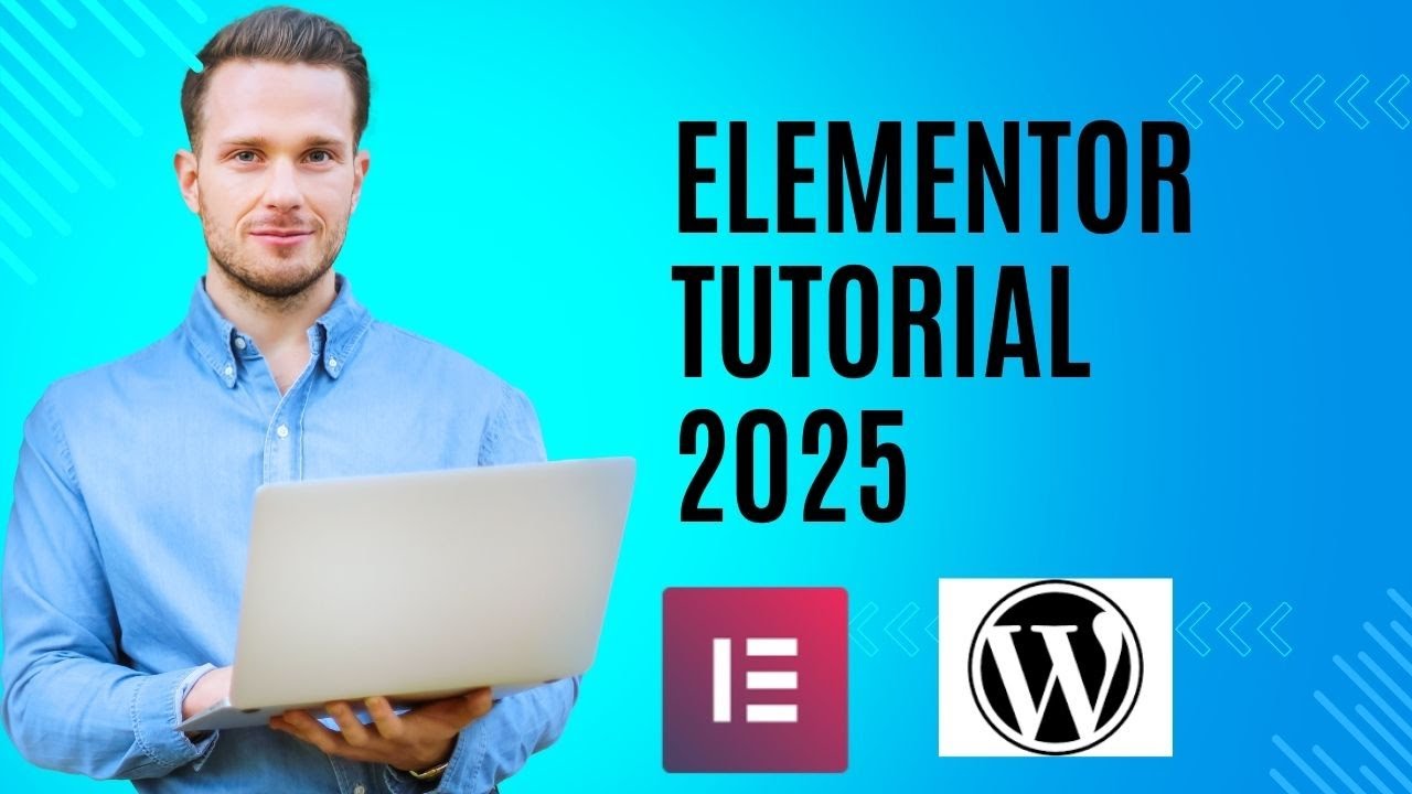 How to use Elementor widget. Elementor English tutorial 2025 - YouTube