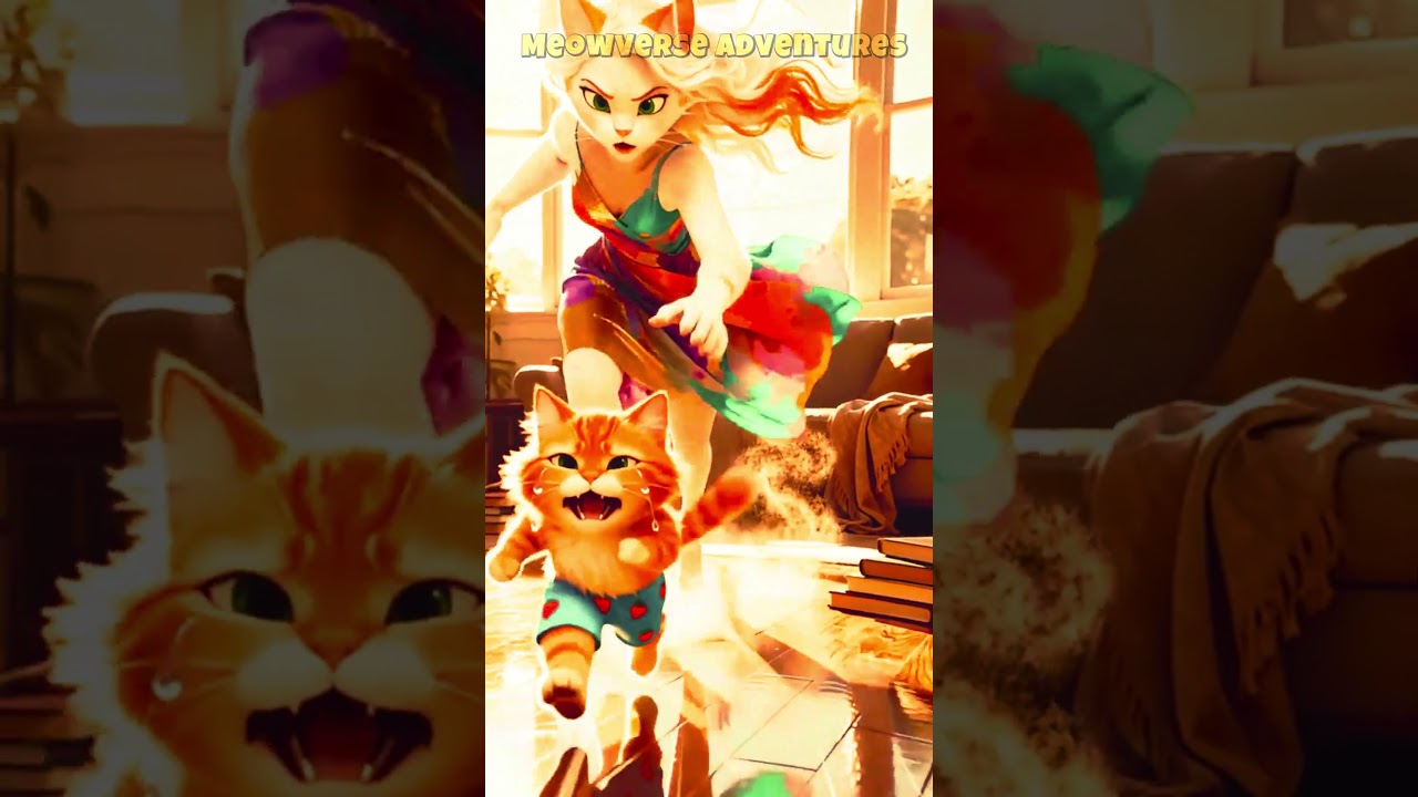 مياو اتحبس 😿 بس ام مياو عملت المستحيل عشان مياو يهرب😻 مش هتصدقو عملت اي النهاية صادمة 💔😱