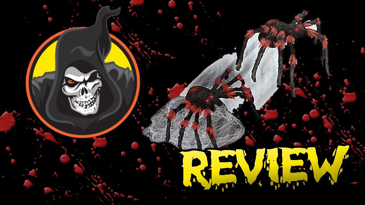 Black & Red Jumping Spider REVIEW - Spirit Halloween 2020 | Reaper Reviews
