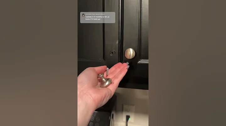 one year update on our vinyl wrapped cabinets #shorts #diy #rentalfriendly #vinyl #kitchenremodel