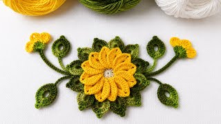 Easy Crochet Sunflower: Complete Tutorial to Decorate Your Projects!