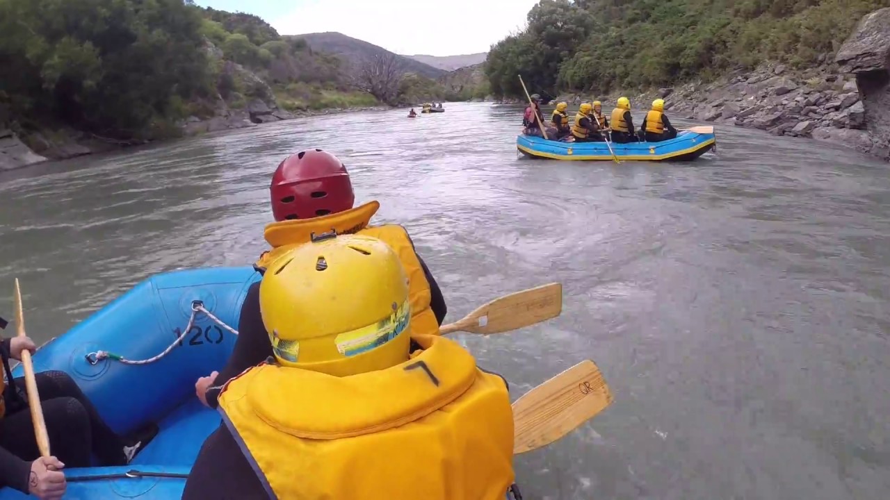 Whitewater Rafting Kawarau River, Queenstown YouTube