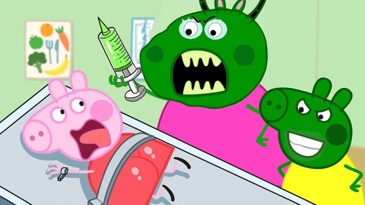 PEPPA PIG ZOMBIE APOCALYPSE - PEPPA SAVE IN THE CITY PIG - Peppa Pig Funny Animation