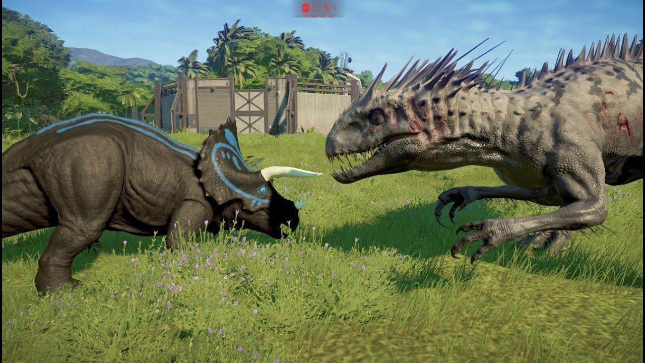 DINOSSAURO REX do BATMAN  Jurassic World Evolution 🦖 Jogo de Dinossauro 