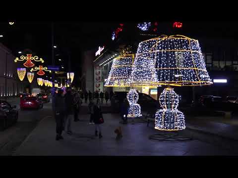 ქუთაისში საახალწლო განათების დემონტაჟი დასკვნით ეტაპზეა