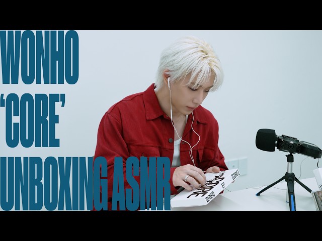 Unboxing 'CORE' with WONHO 🎧ASMR🎙️ - YouTube