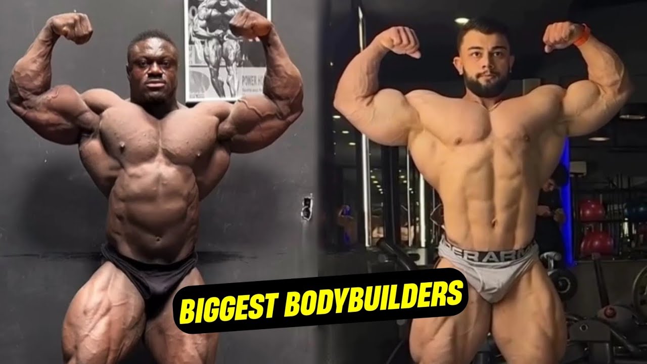 BIGGEST BODYBUILDERS FLEXING