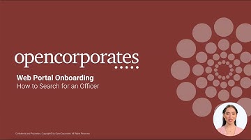 How to Search for an Officer on OpenCorporates