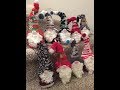 Dollar Store Christmas Gnomes made with socks