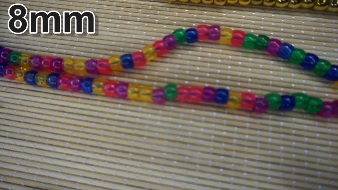 2 mm Beads Size 90 cm African Waist Beads 35.4 ins 5 Strands to the set 