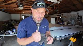 Menards Garage Door Being Installed - Phase 2