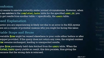 Resolving the Issue of SQL Query Returning Results from the Wrong Table