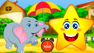 Ek Mota Hathi Nursery Rhymes | More Nursery Rhymes & Kids Songs | Machhli Jal Ki Rani #riya_rhymes