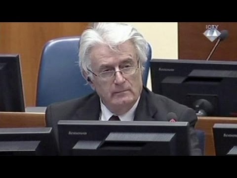 Radovan Karadzic plaide son innocence