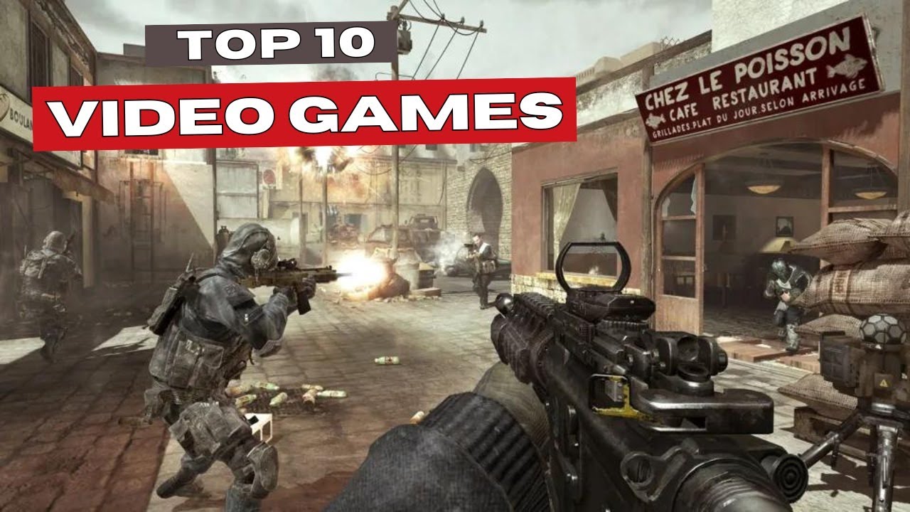 TOP 10 BEST Video Games In The World! - YouTube