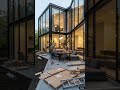 Abondoned glass house to luxurious villa 😲 #homerenovation #restore #glasshouse #glowluxrebuild
