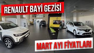 Mart 2026 Renault Bayi Gezisi 1.5 Milyon Tlye Sıfır Megane Güncel Fiyatlar  