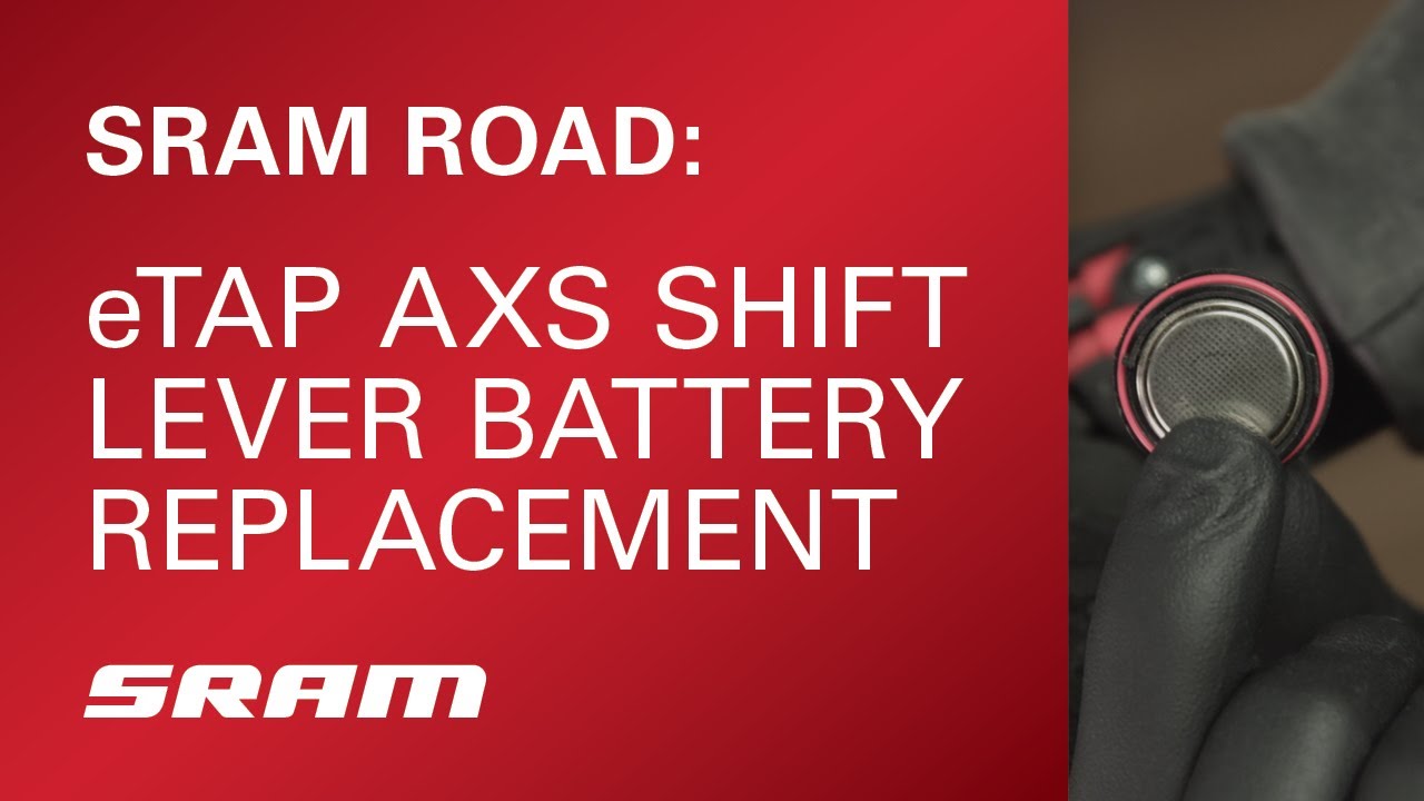 eTap AXS Shift Lever Battery Replacement 