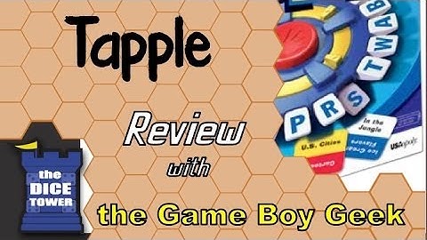Tapple Review - with the Game Boy Geek