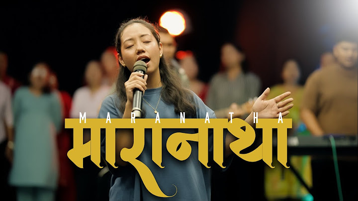 MARANATHA - LIVING WATER WORSHIP FT. SOPHIA GURUNG (OFFICIAL WORSHIP SONG)