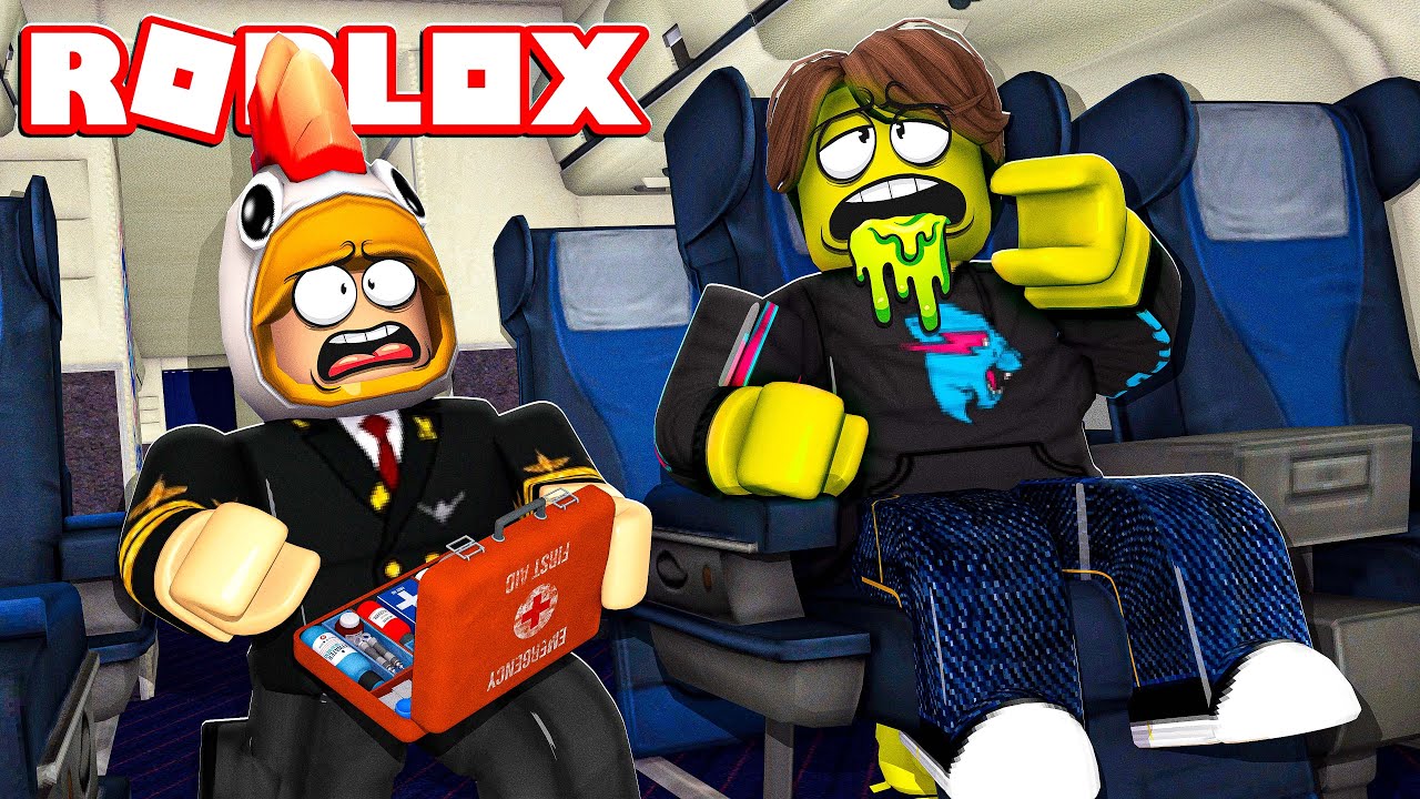 SALVO LA VITA A UNA RAGAZZA IN AEREO SU ROBLOX!!
