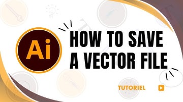 How to save vector file in Illustrator