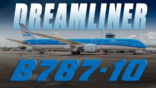 KLM Boeing 787-10 J.A. Pengel Airport