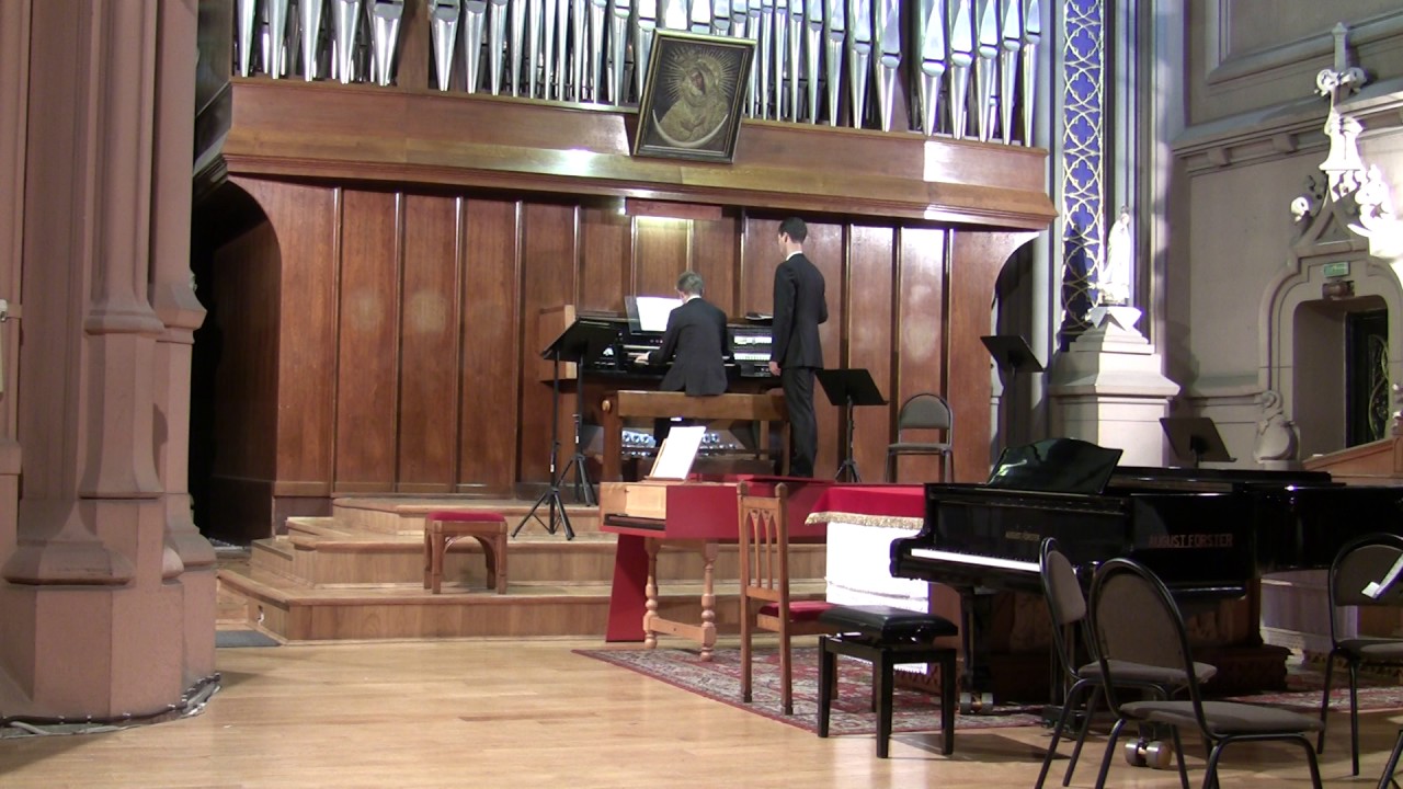 Théodor Dubois. Cantilène religieuse and Marcietta