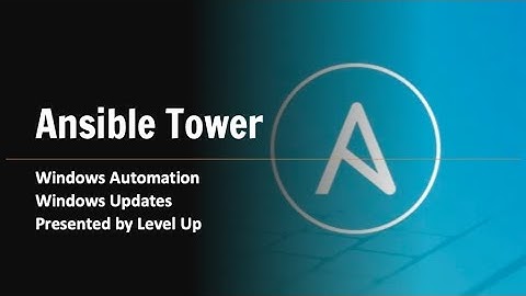 Windows Updates [Windows Automation] (Ansible Tower)